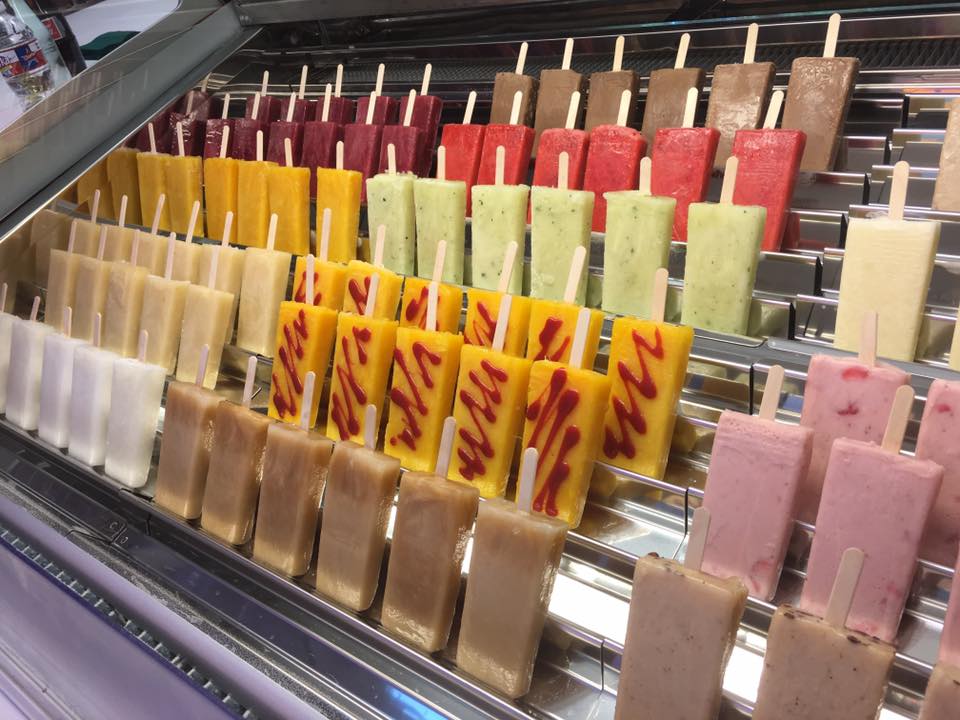 Encanto Pops offers classic paletas studded with fresh fruit. 