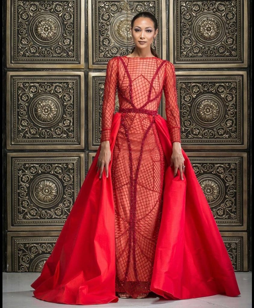 Celebrities like Michelle Williams of Destiny's Child have donned Azenabor's gowns. 