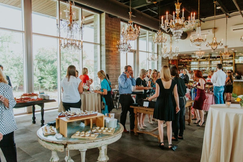 Clark Cooper Concepts puts on a tasty face at The Dunlavy for Special Friends event. (Photo by LeZu Photography)