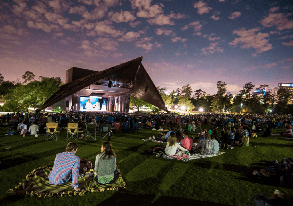 Miller Outdoor Theatre is a Houston jewel — and this weekend it becomes a HSPVA showcase. (Photo by Jeffry J. Cotner)