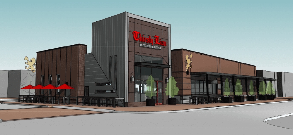 Thirsty Lion Gastropub will open at the Irving Music Factory in early October. 