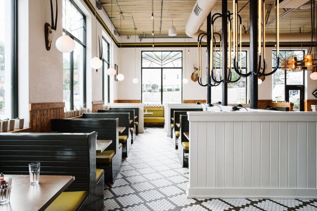 Inside Superica Buckhead, Atlanta 