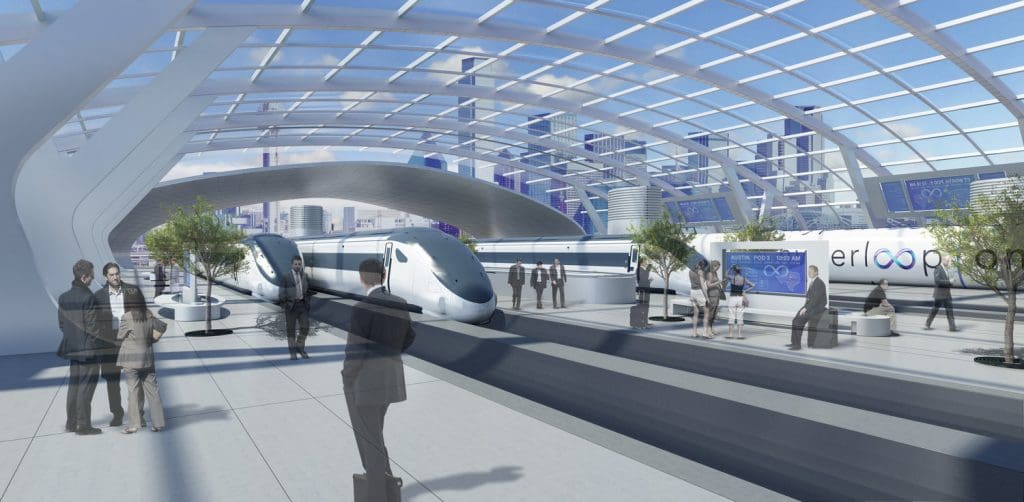 Hyperloop One hopes to be transporting passengers as soon as 2021. 