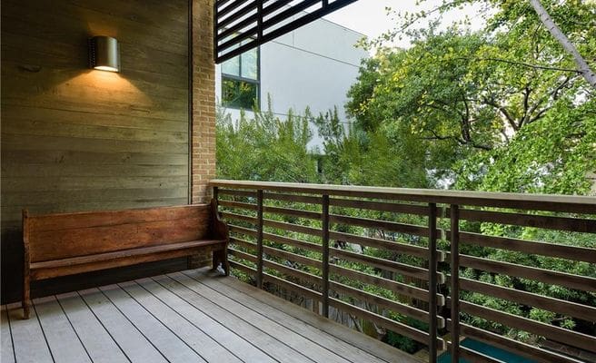His minimalist sensibilities show in his personal home. 