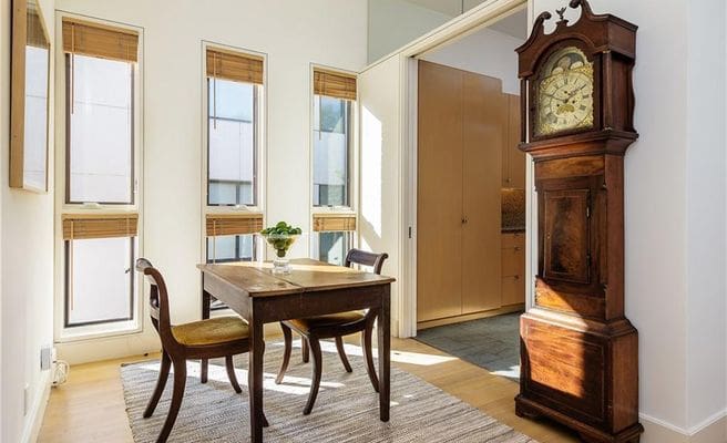 The home features an open, airy floor plan. 