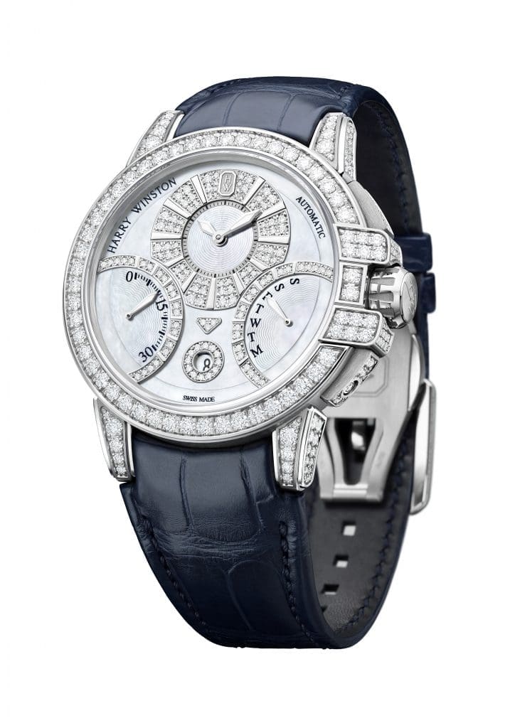 Harry Winston Ocean Biretrograde 42mm Automatic 18K white-gold timepiece, 76,900 