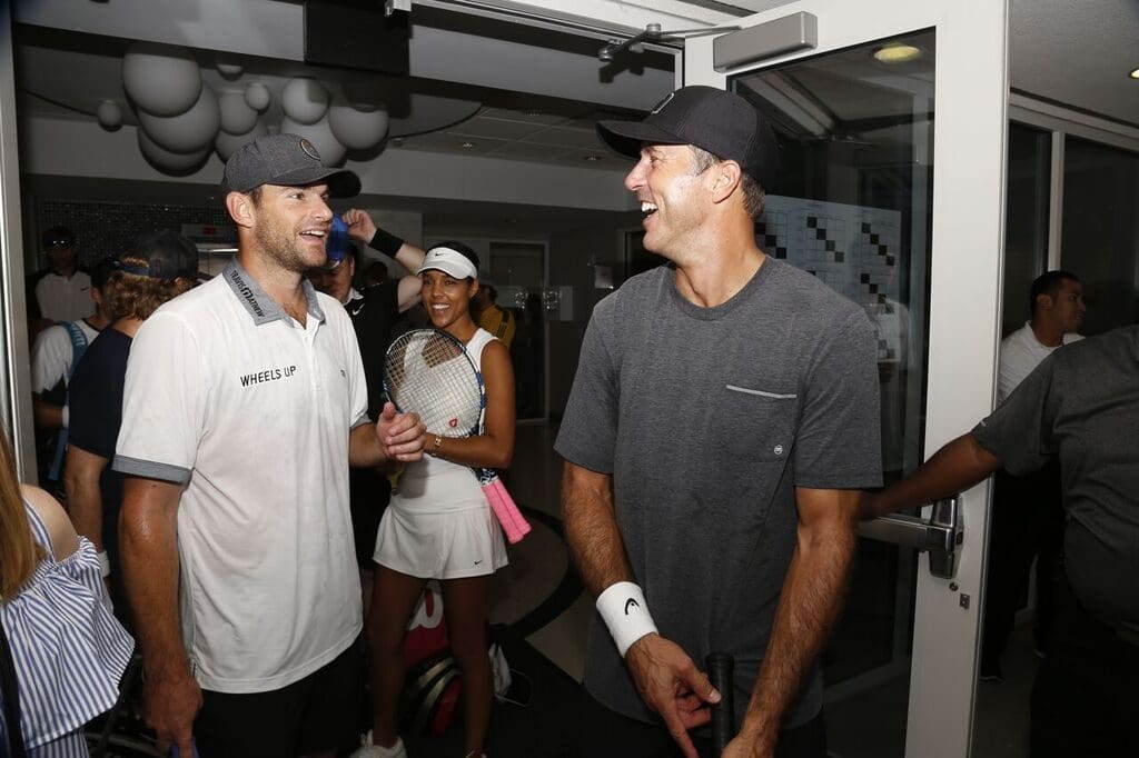 Andy Roddick, Jessica Nowitzki, Mike Modano