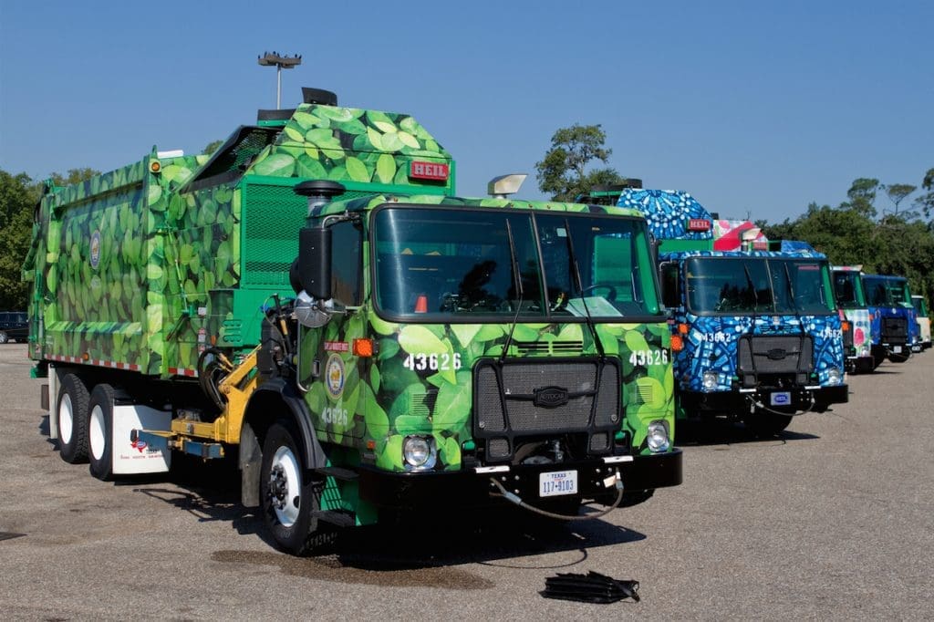 Art Recycling Trucks were part of the innovative vision of HAA's first CEO, Jonathon Glus. (Photo Marc Newsome)