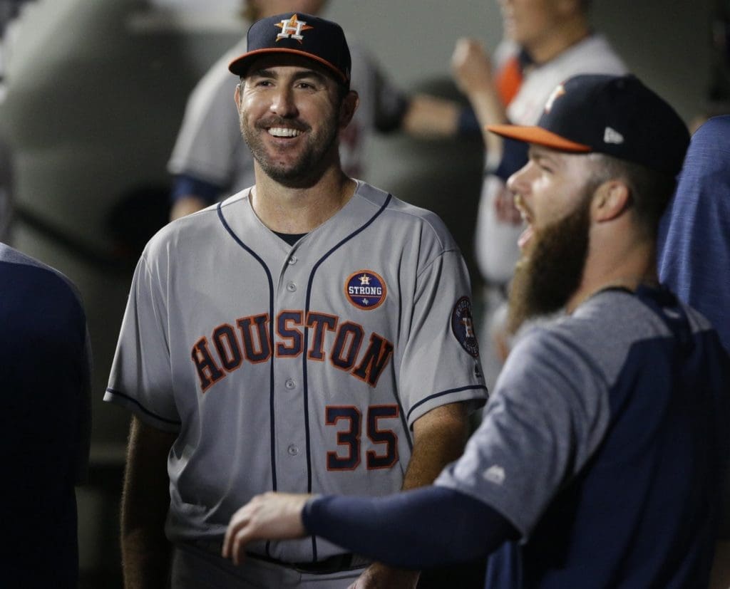 Justin Verlander and Dallas Keuchel quickly bonded.
