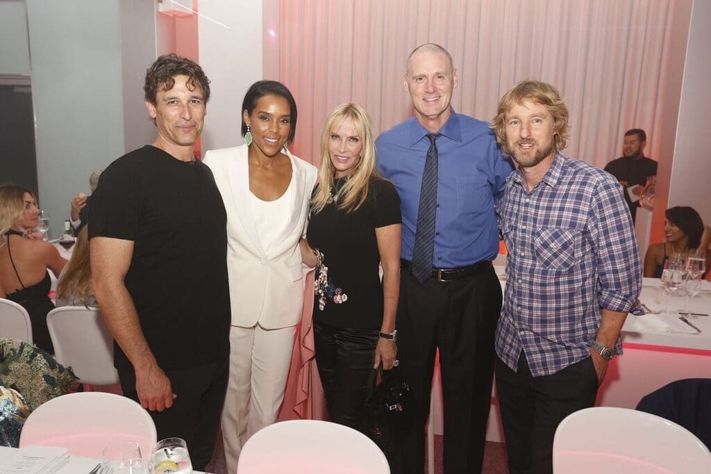 Dave Ross, Jessica Nowitzki, Nancy Rogers, Rick Carlisle, Owen Wilson