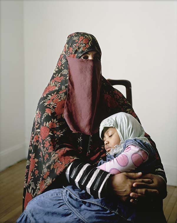 Claire Beckett's "April and her daughter Sarah," 2013, is among The Outwin's images of diversity. (Collection and copyright the artist. Courtesy 
Carroll and Sons Art Gallery, Boston.) 
