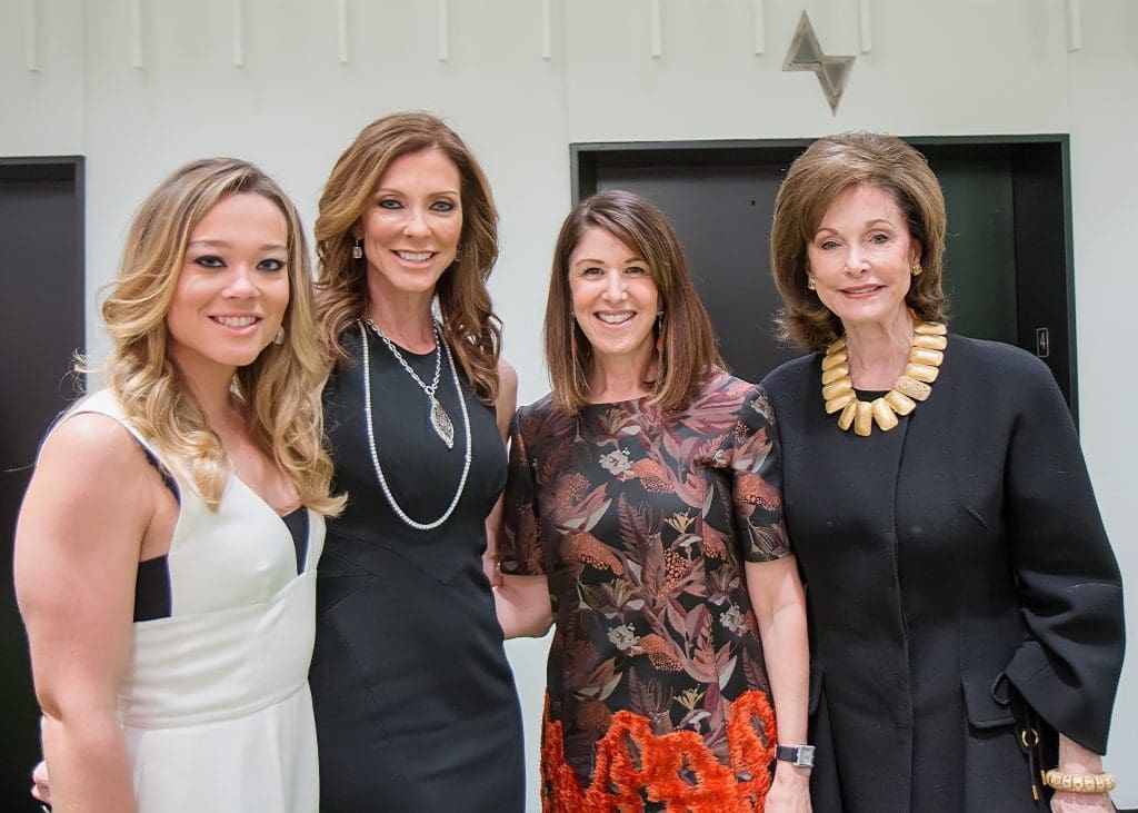Haley Anderson, Charlotte Jones Anderson, Karen Katz, Gene Jones