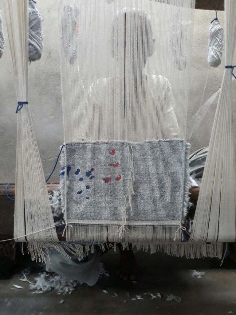 The New Traditionalists new rug collection in process.