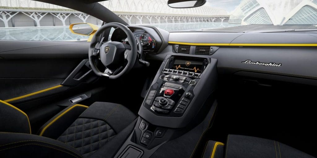 Inside the Aventador S