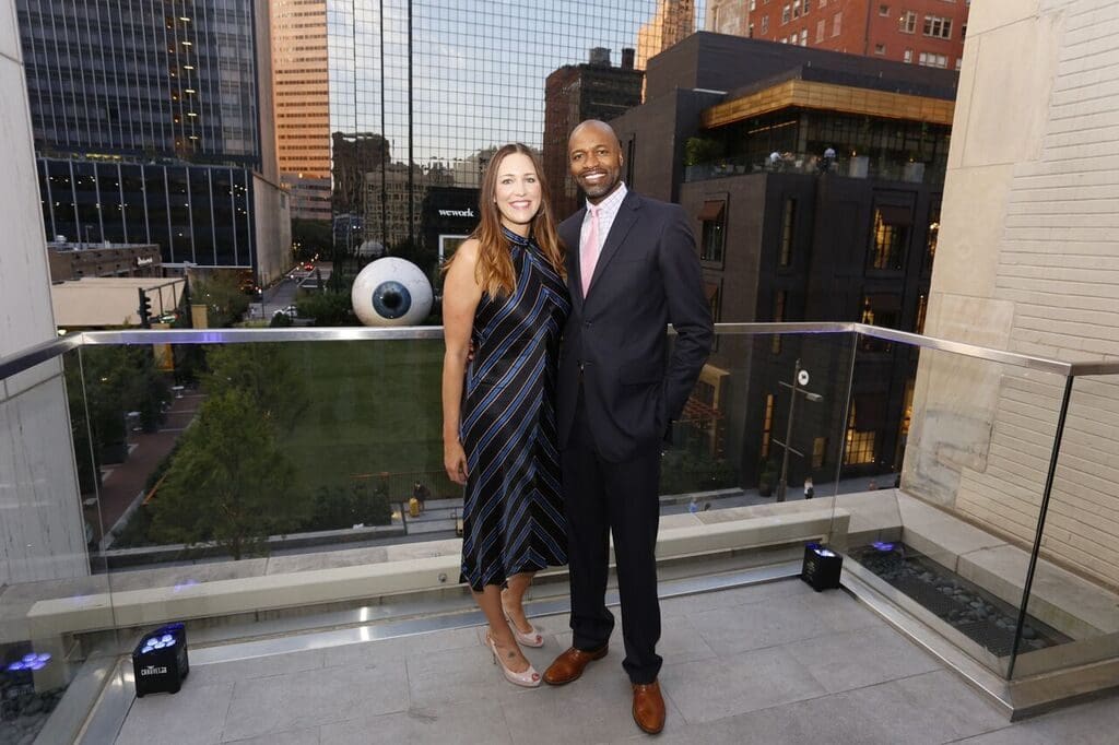 Kristina and Jamahl Mosley