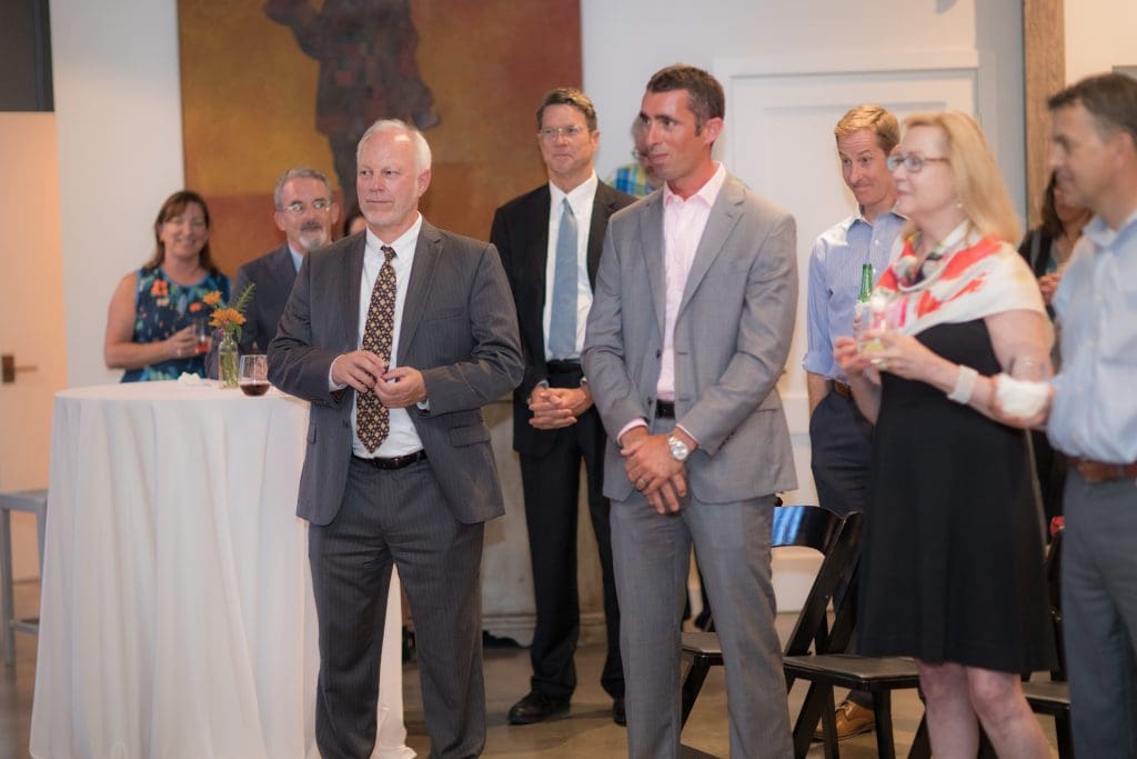 Reception honoring Steve Wright, Director of Houston Parks and Recreation Department, at the former home of Houston Fire Station #2 on Sampson Street, hosted by the Houston Parks Board, Tuesday, September 19, 2017.