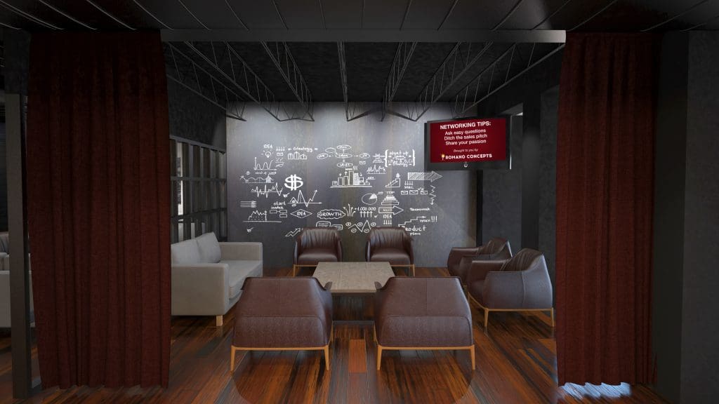 Phil Romano's Network Bar will be a mecca for Dallas professionals. 