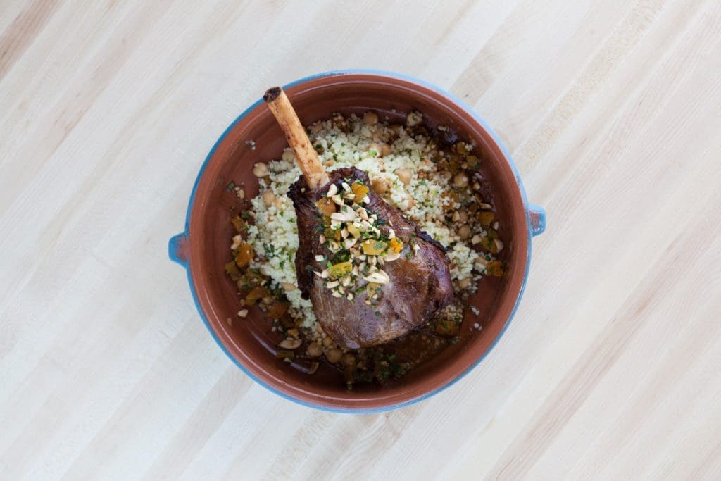 Turkey leg tagine at Sachet
