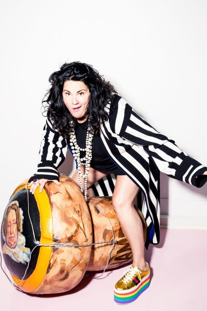 Ashley Longshore is living a creative life of champagne dreams. (Photo Alexandra Arnold)