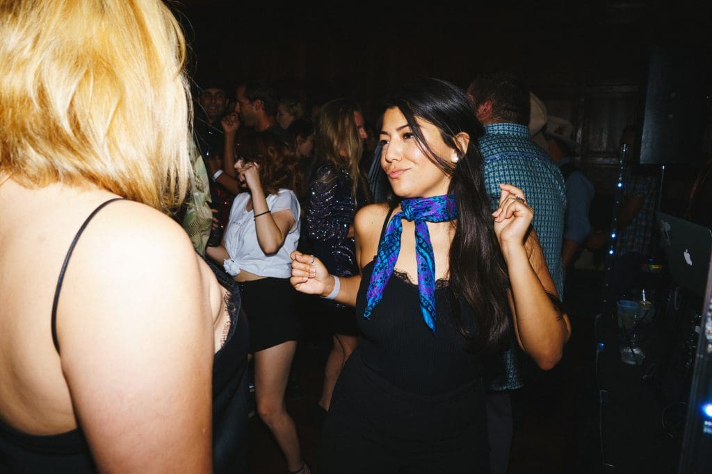 The Stoneleigh held an '80s themed party in the glitzy penthouse. 