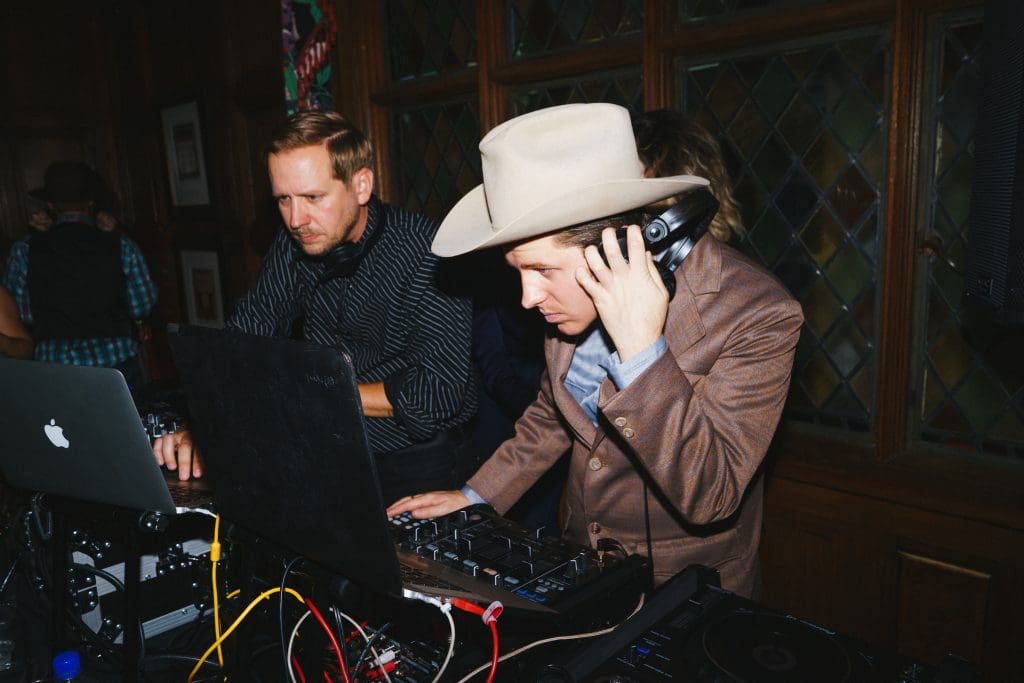 The Stoneleigh held an '80s themed party in the glitzy penthouse. 