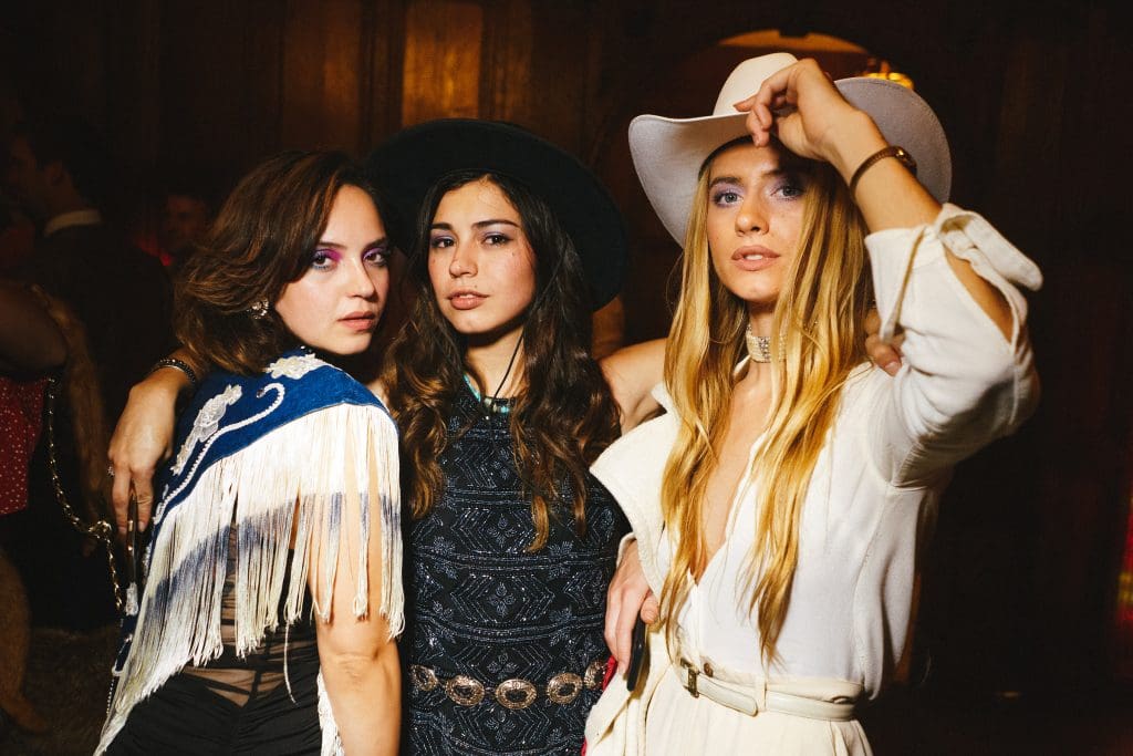 The Stoneleigh held an '80s themed party in the glitzy penthouse. 