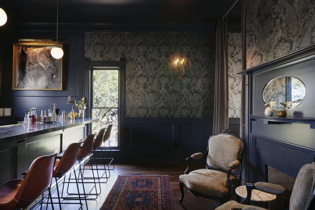 Mattie's is broken up into several dining areas – each with its own design scheme. 