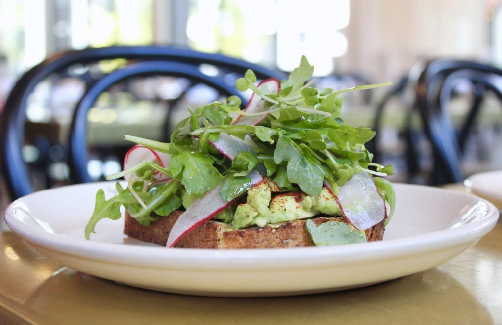 Sassetta makes a great avocado toast for brunch.