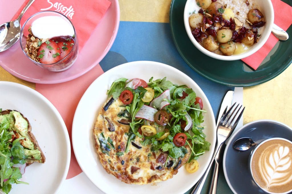 The eatery has a new menu of Italian-inspired breakfast dishes. 