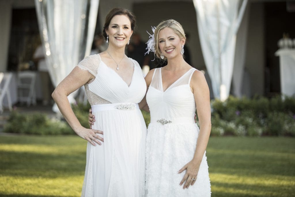 The head-to-toe white dress code was strictly enforced.