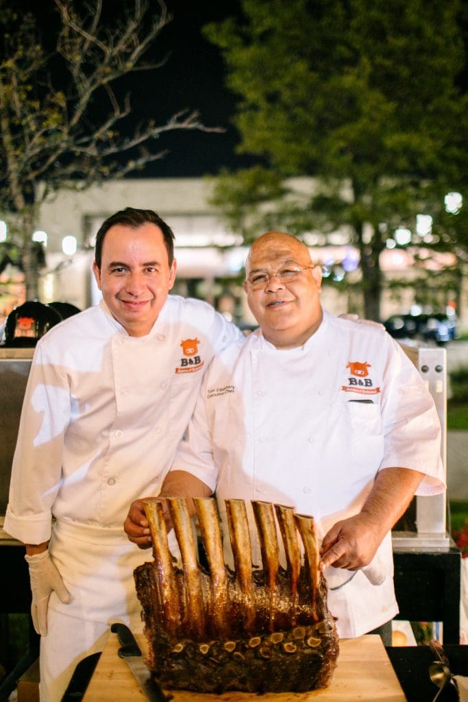Executive Chefs Christian Marentes and Tommy Elbashary