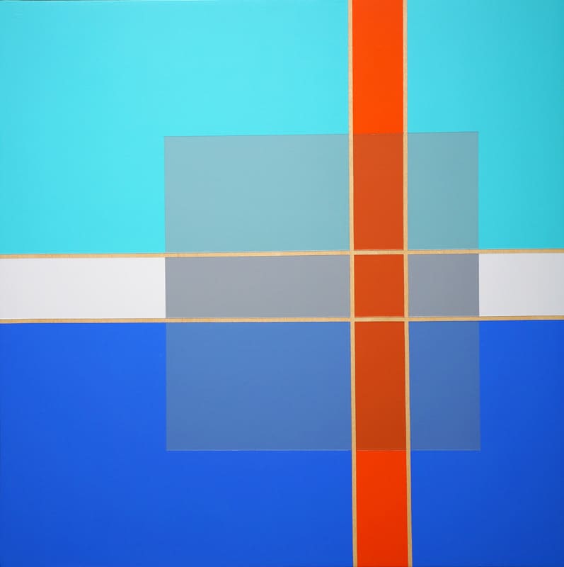 Fariba Abedin's "Color Field #122," 2017