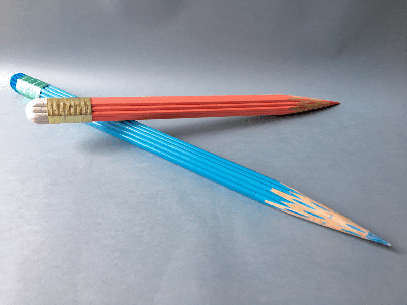 Jonathan Clark's "Super Blue Colored Pencil"