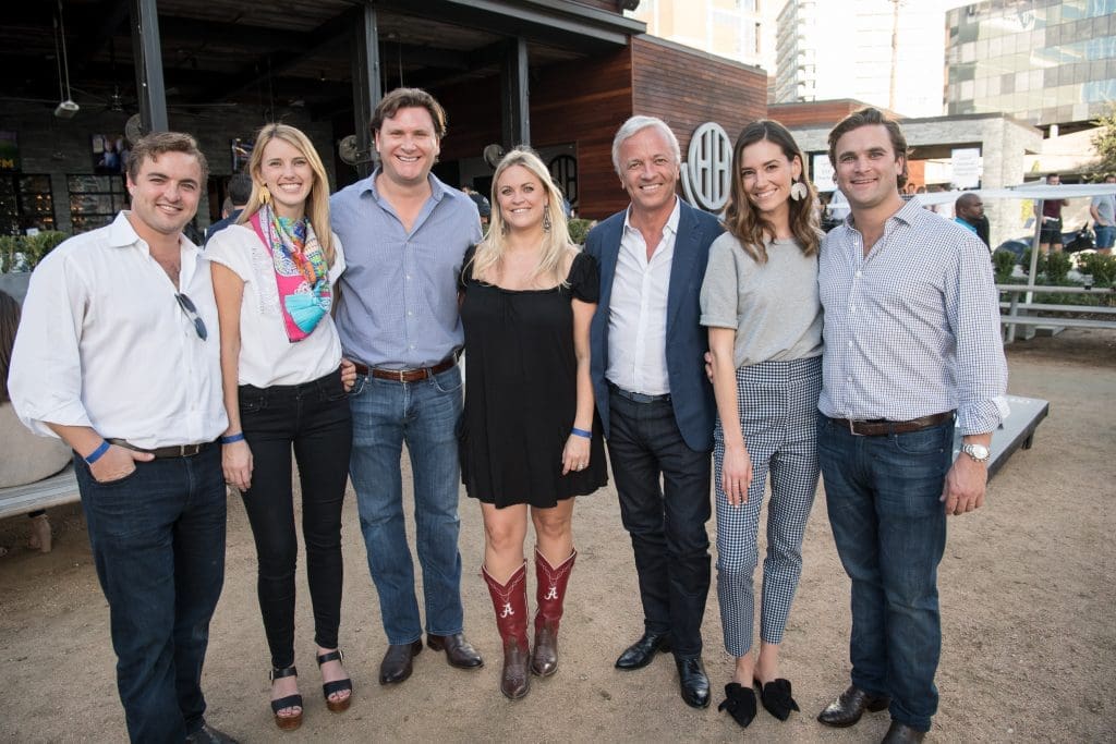 Oliver & Katelyn Barbier-Mueller, Trevor & Niña Tollett, Gabriel Barbier-Mueller, Bridget & Alexis Barbier-Mueller