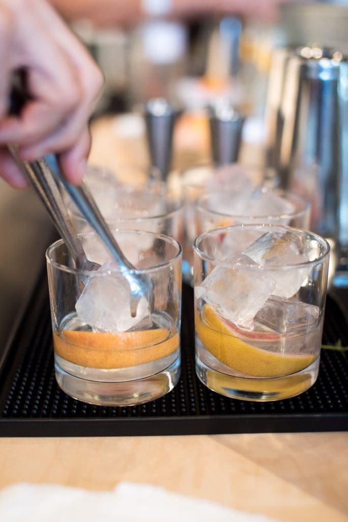 The gin comes from the remote Scottish island of Islay. 