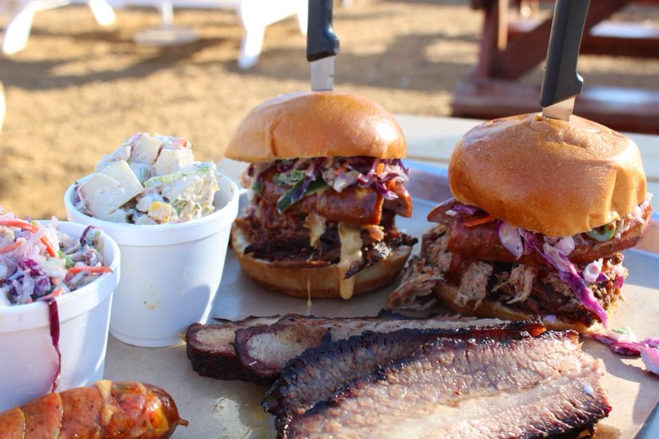 Pitmaster Doug Pickering smokes the competition at Ferris Wheelers. 