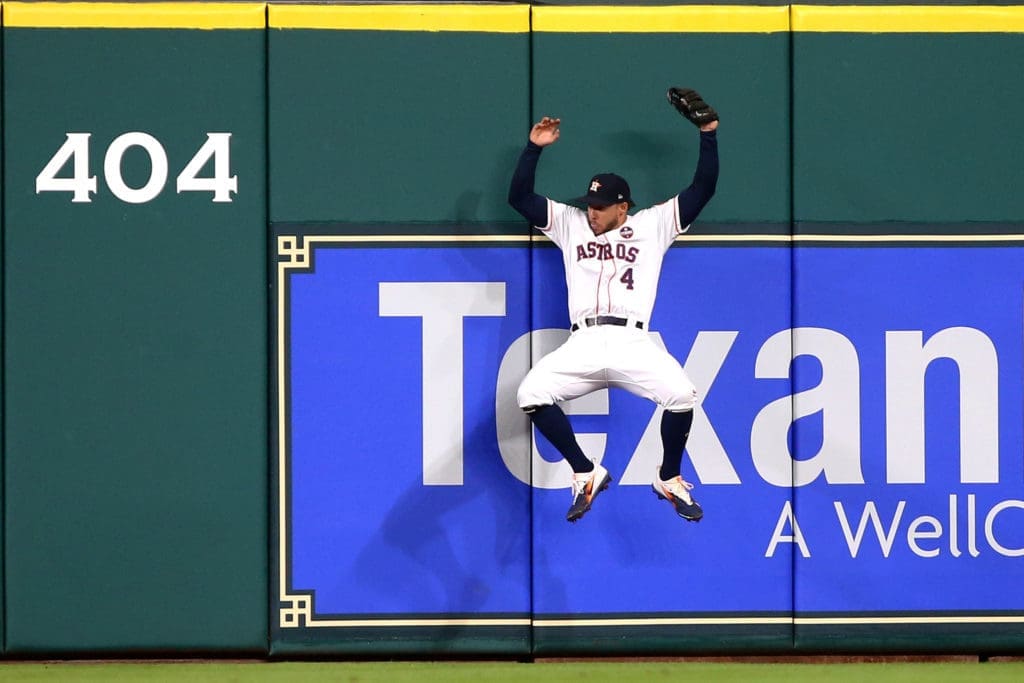 George Springer saved the Astros in Game 6 with a catch that even Young Spiderman might not have been able to pull off.