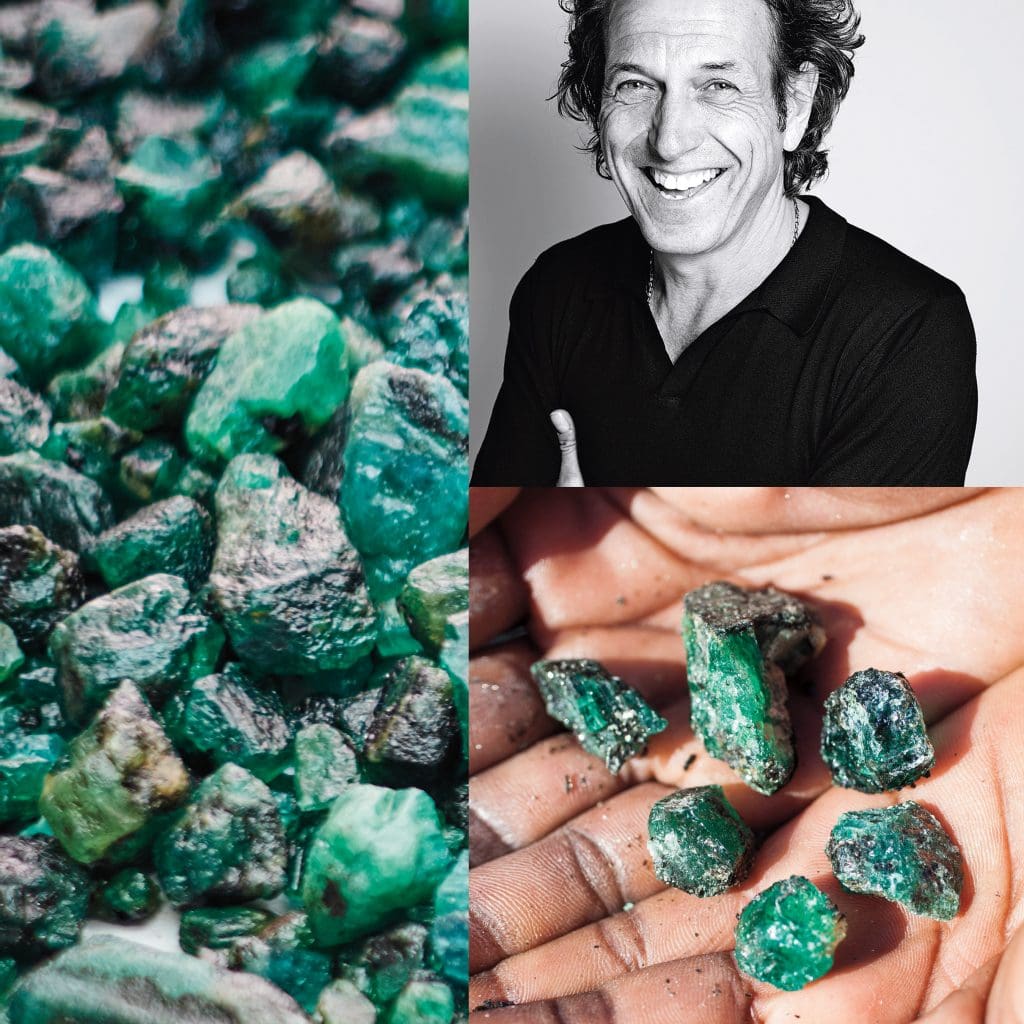 Work with jeweler Stephen Webster to turn an emerald into a one-of-a-kind piece. 