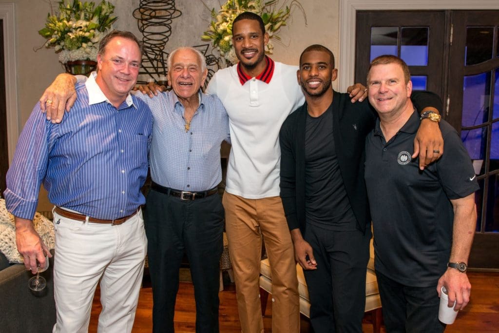 James Harden and Chris Paul Party with Rockets’ New Billionaire Owner: Bash at Tilman Fertitta’s River Oaks Mansion is One Blue Night