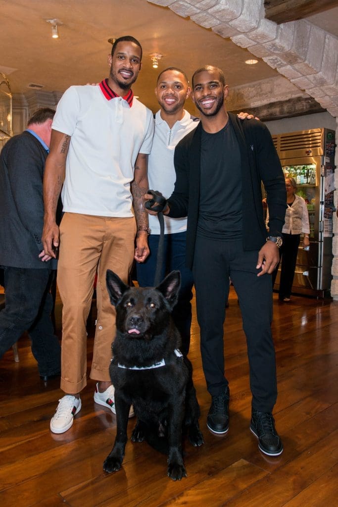 Trevor Ariza, Eric Gordon, Chris Paul