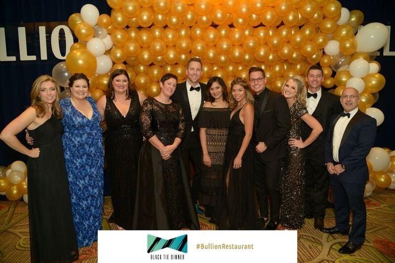 Caroline Keener, Jennifer Kenner, Judge James Frederick, Shruti Krishnan, Mathieu Ulmschneider, Michelle Brannon Brookshire, Keith, Brookshire; photo by Steve Foxall