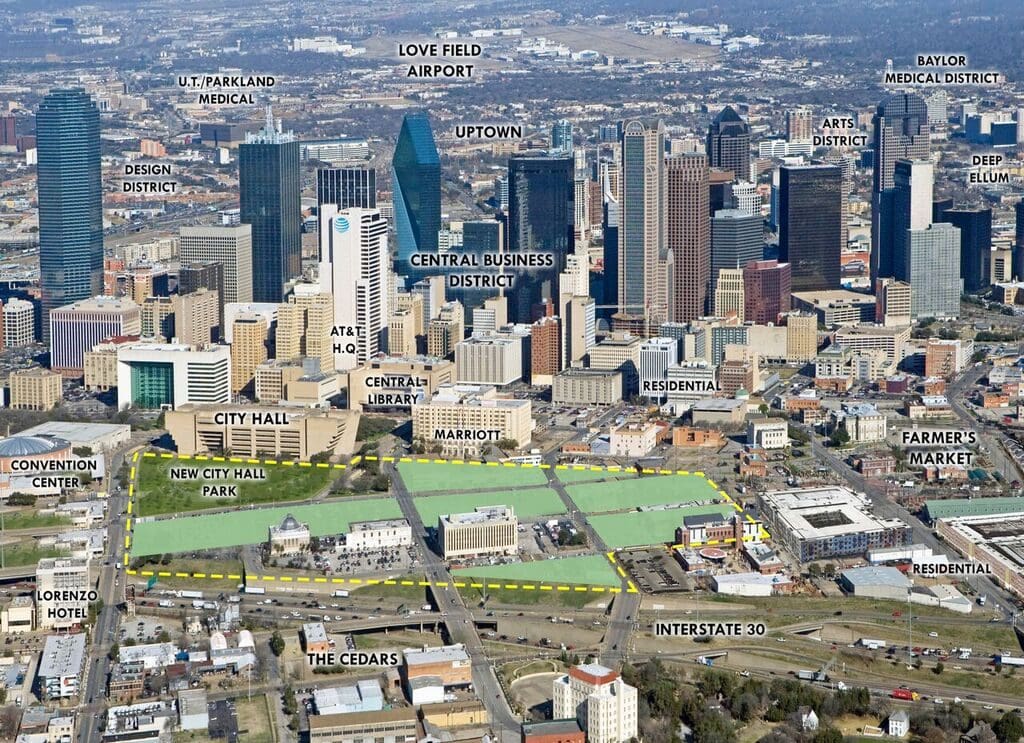 The Dallas Smart District will revitalize an outer edge of downtown.