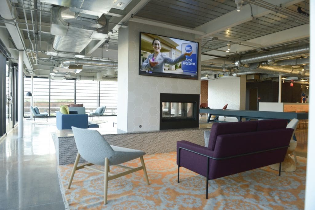Factory Six03 is an office building aimed at creatives and young professionals. 