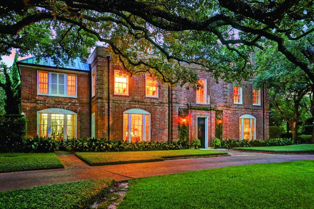Built in 1936, the Birdsall P. Briscoe home in River Oaks stands as one of the architect's finest residences. John Daugherty Realtors handled the sale.