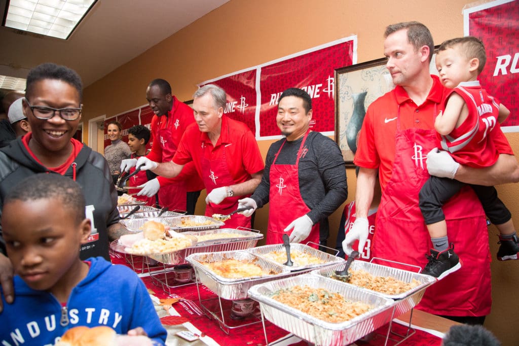 Homemade Hope Dinner with the Rockets