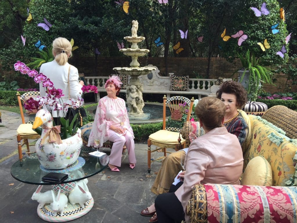 Houston Symphony garden luncheon at Rini and Edward Ziegler home