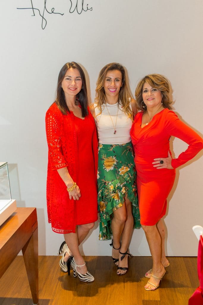 American Heart Association Circle of Red fashion show at Elizabeth Anthony