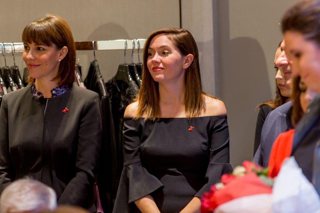 American Heart Association Circle of Red fashion show at Elizabeth Anthony