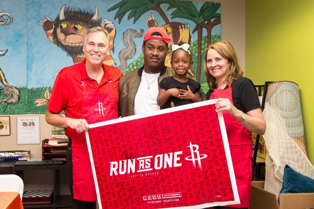 Homemade Hope Dinner with the Rockets