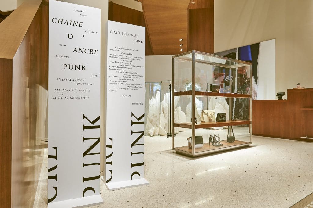 Hermes unveils Chaine d'ancre Punk collection at River Oaks District